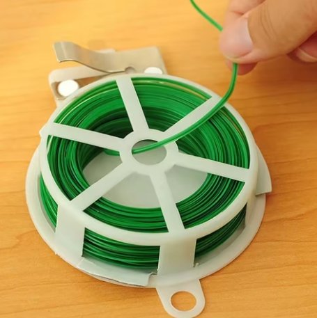 Gardening plastic wrap tie