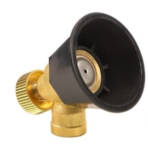 Black Cyclone Turbo High-Pressure Nozzle Adjustable Windproof Sprayer