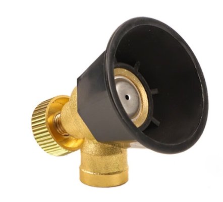 Black Cyclone Turbo High-Pressure Nozzle Adjustable Windproof Sprayer